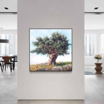 Print on Canvas “Olive Tree VI” by Elidon