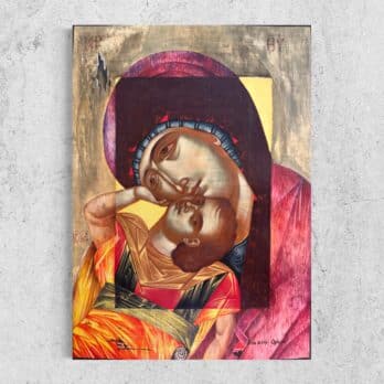 Original Icon “Mary & Child II” by Inna Orlik