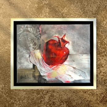Original Painting “Pomegranate V” by Inna Orlik