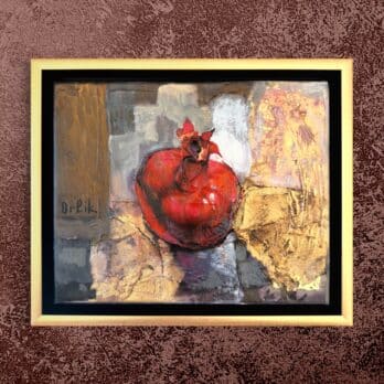 Original Painting “Pomegranate VI” by Inna Orlik